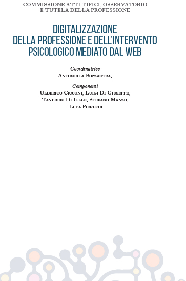 Consiglio Nazionale Ordine Psicologi (Commissione Atti Tipici, Osservatorio e Tutela della Professione) (2017)