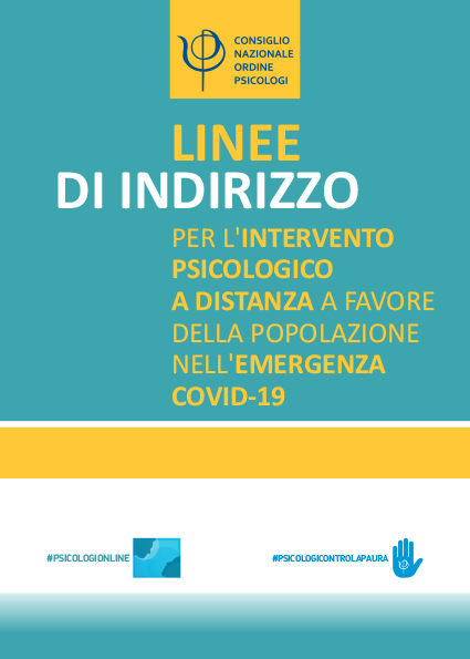 Consiglio Nazionale Ordine Psicologi (2020)