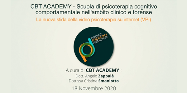 Webinar realizzato dall'Ordine degli Psicologi del Piemonte, nell'ambito del ciclo 